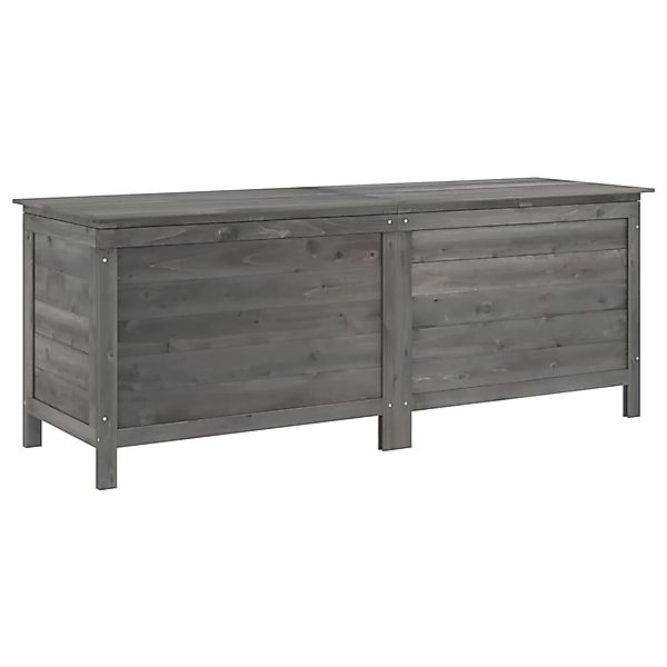 VidaXL Gartentruhe Anthrazit 150x50x56,5 cm Massivholz Tanne günstig online kaufen