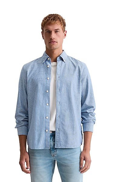 Marc OPolo Langarmhemd Oxford-Hemd, regular fit mit Button-Down-Kragen günstig online kaufen