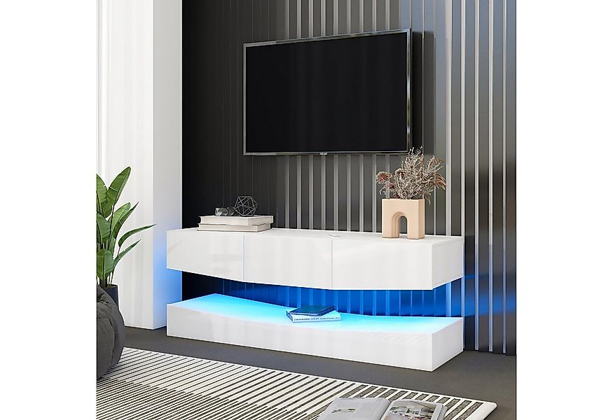 HAUSS SPOLE TV-Schrank mit LED-Beleuchtung TV günstig online kaufen