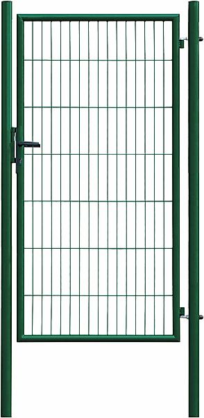 GARDEN N MORE Zauneinzeltür "Einzeltor Standard" 175 cm hoch, grün günstig online kaufen