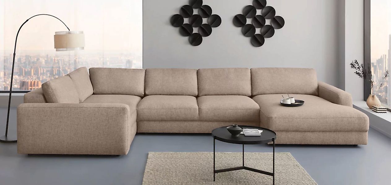 Places of Style Wohnlandschaft "Bloomfield, Mega Polsterprogramm, Breite 40 günstig online kaufen