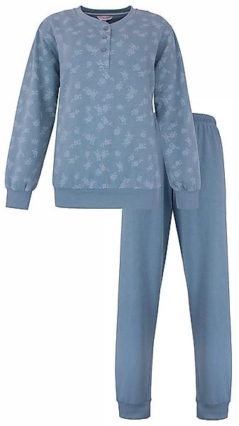 Tenderness Schlafanzug Damen Microfleece Pyjama warm (2 tlg) Modisches Desi günstig online kaufen