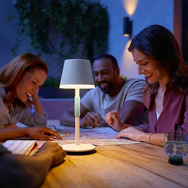 Philips Hue Go LED-Tischleuchte, weiß, RGBW günstig online kaufen