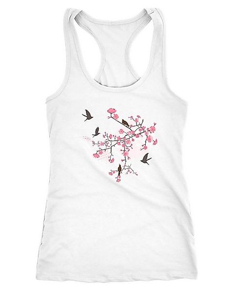 Neverless Tanktop Damen Tank-Top Cherry Tree günstig online kaufen