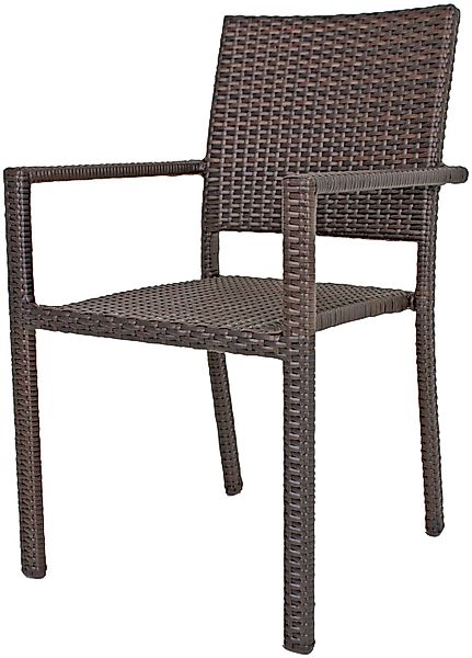 Garden Pleasure Stapelstuhl "MALAGA", (Set), 2 St., 2er Set, auch für die G günstig online kaufen