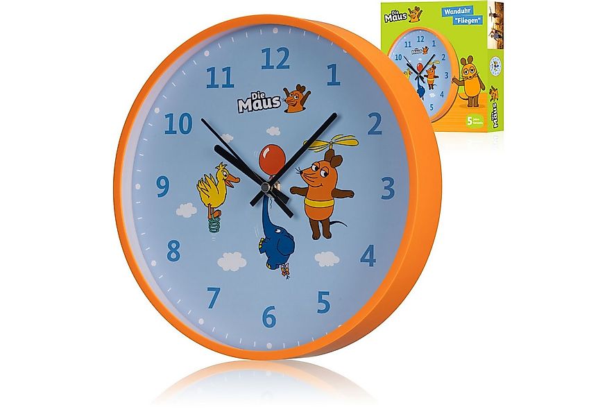 Die Maus Wanduhr Kinder-Wanduhr günstig online kaufen