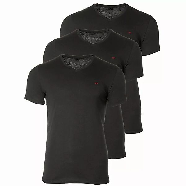 DIESEL Herren T-Shirt 3er Pack - Michael All-Timers, V-Neck, Kurzarm, Cotto günstig online kaufen
