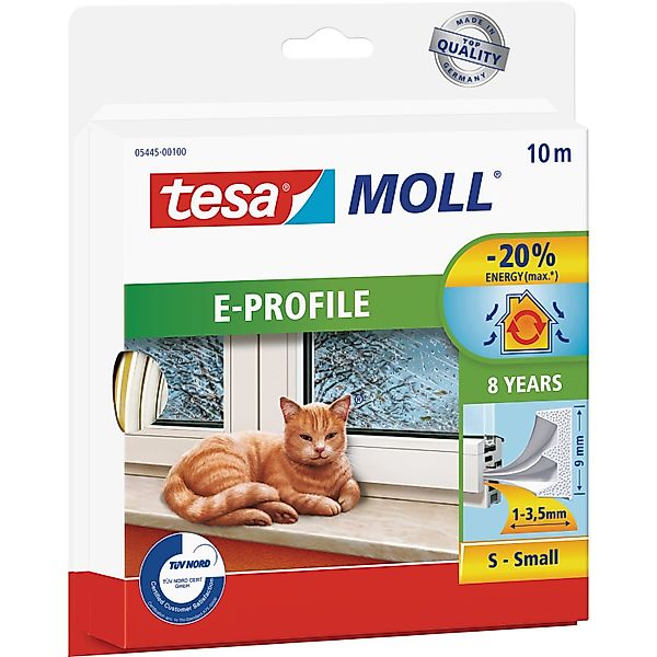 tesa Dichtungsband tesamoll CLASSIC E-Profil Fensterdichtung, (Packung, 1-S günstig online kaufen