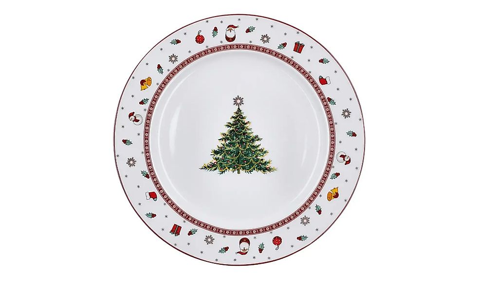 Peill+Putzler Keksteller Weihnachtsgeschirr Santa ¦ mehrfarbig ¦ Porzellan günstig online kaufen