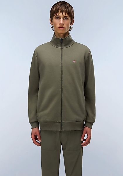 Napapijri Sweatjacke "BALIS FZ" mit Reißverschluss, aus Baumwollmischung, m günstig online kaufen