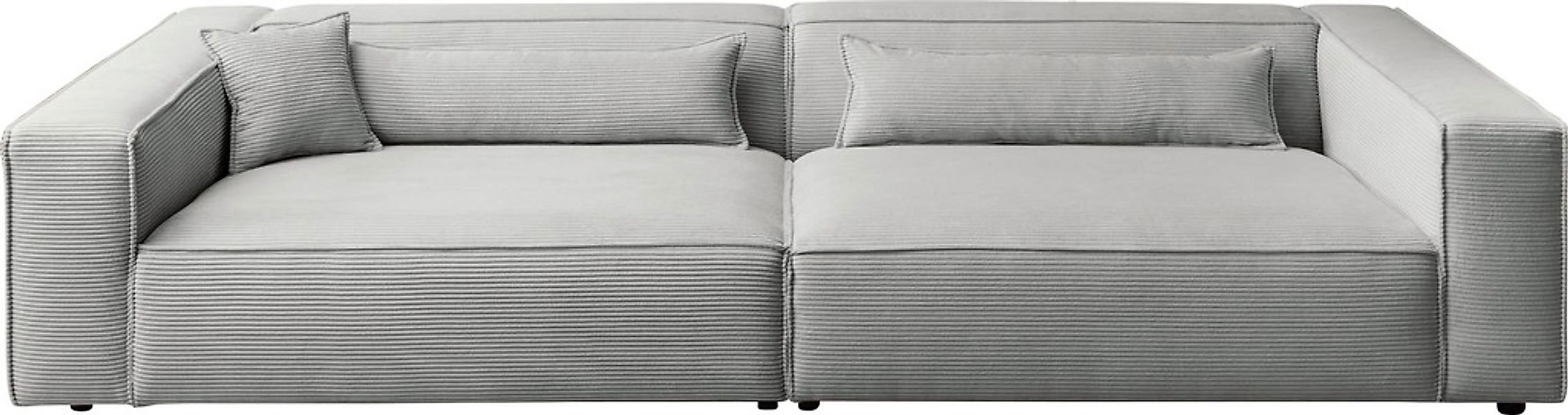 LeGer Home by Lena Gercke 3-Sitzer »PIARA, XXL Sofa mit Kedernaht, Big-Sofa günstig online kaufen