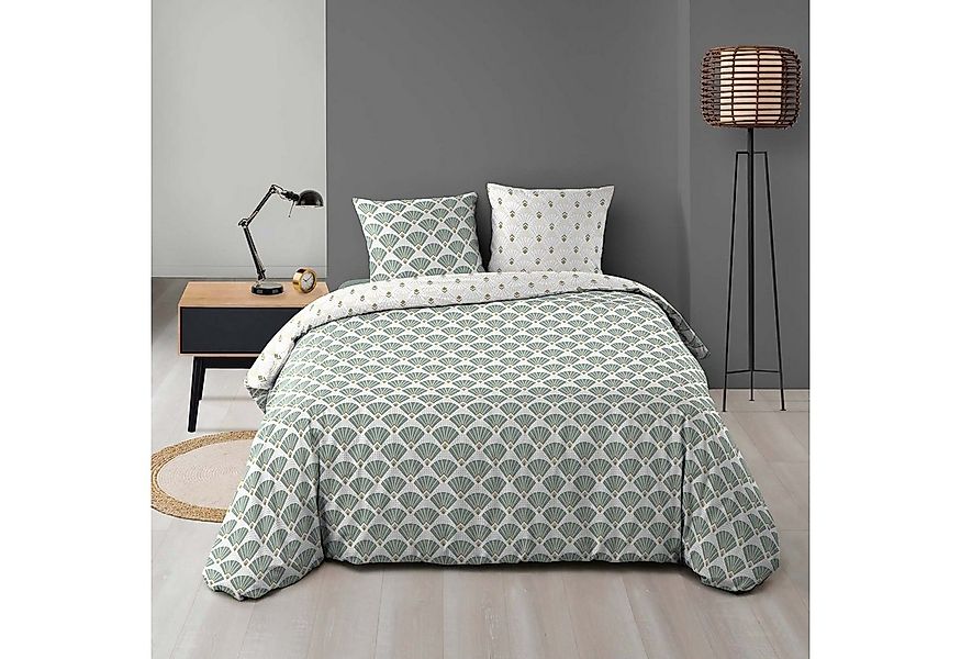 dynamic24 Bettwäsche, Mikrofaser, 3 teilig, Wendebettwäsche 240x220cm, 63x6 günstig online kaufen