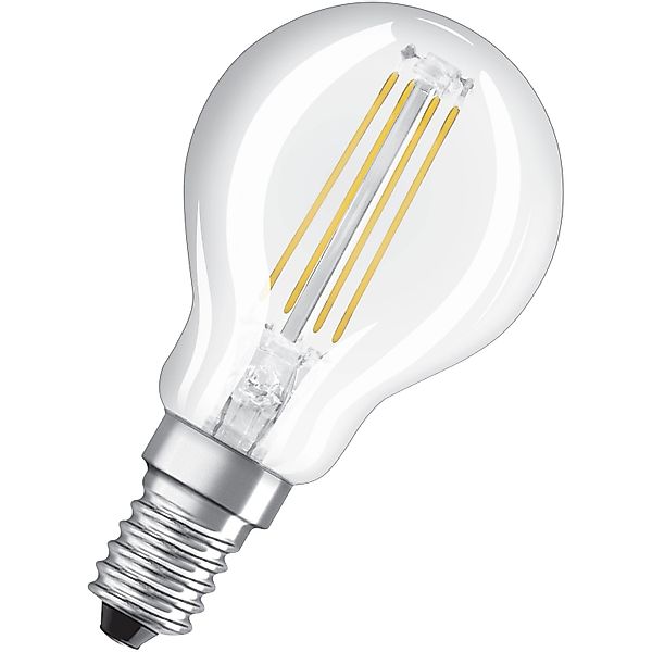 Osram LED-Leuchtmittel E14 Tropfenform 4 W 470,m 7,8 x 4,5 cm (H x Ø) günstig online kaufen