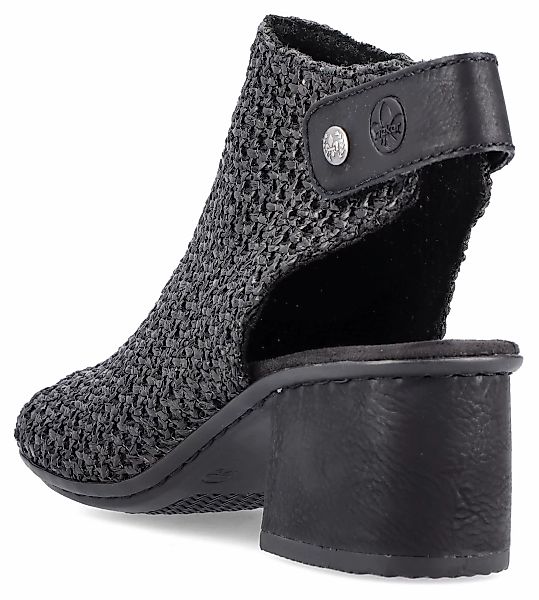 Rieker Sandalette, Sommerschuh, Sandalette, Blockabsatz, in modischer Flech günstig online kaufen