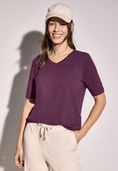 Cecil V-Shirt mit V-Ausschnitt günstig online kaufen