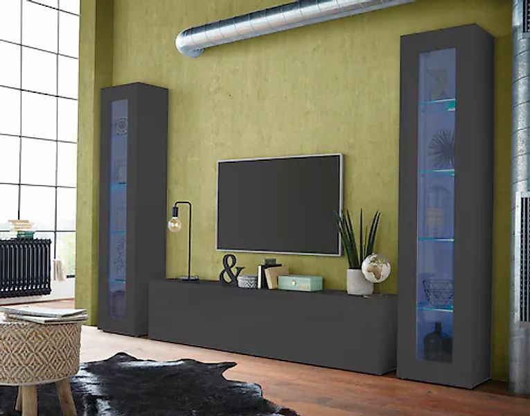 INOSIGN Vitrine »Maruska« 1 Stk. tlg. Glasvitrine, Stauraumvitrine, stehend günstig online kaufen