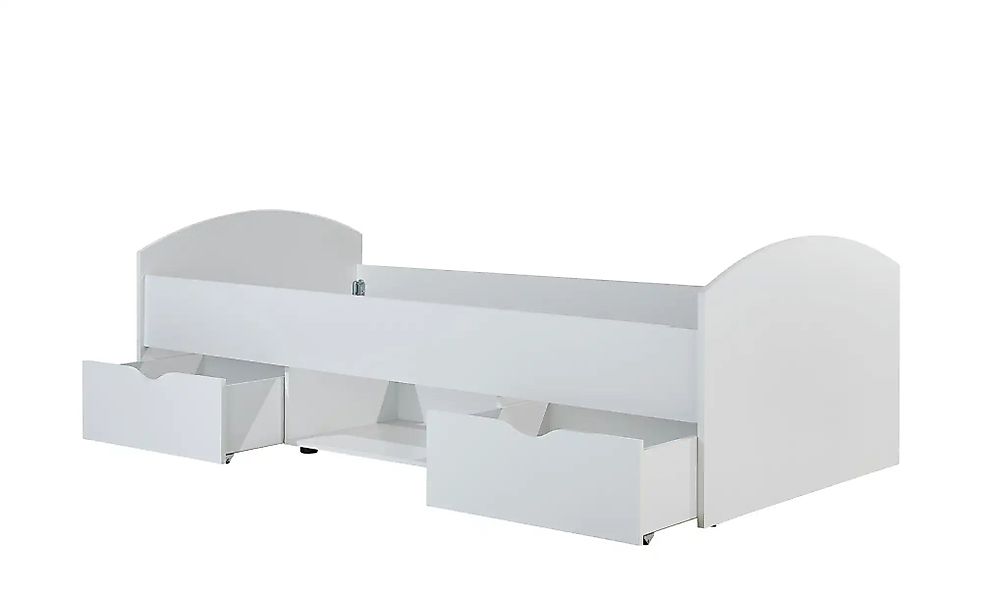 Einzelbett  Nemo ¦ weiß ¦ Maße (cm): B: 96 H: 66 Betten > Bettgestelle - Hö günstig online kaufen