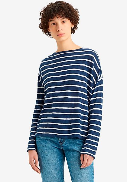 Levi's® Langarmshirt MARGOT LONG SLEEVE BLUE günstig online kaufen