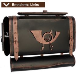 Briefkasten-Versandshop Wandbriefkasten Briefkasten Retro alter Koffer günstig online kaufen