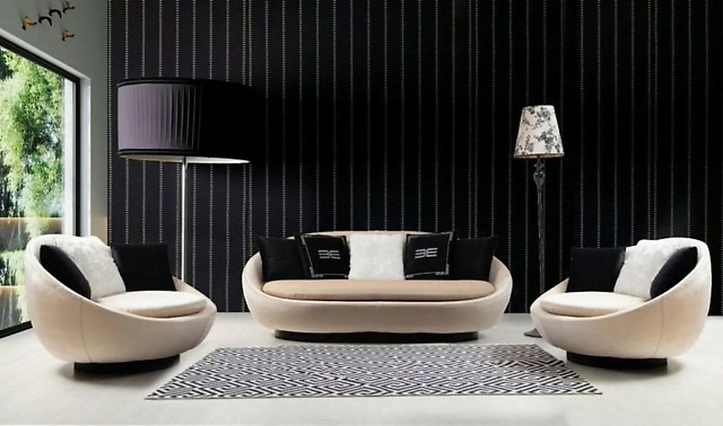 JVmoebel Sofa Couch Wohnlandschaft Garnitur Design Modern Sofagarnitur 2+1+ günstig online kaufen