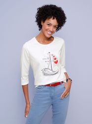 Sieh an! T-Shirt 3/4-Arm-Shirt günstig online kaufen