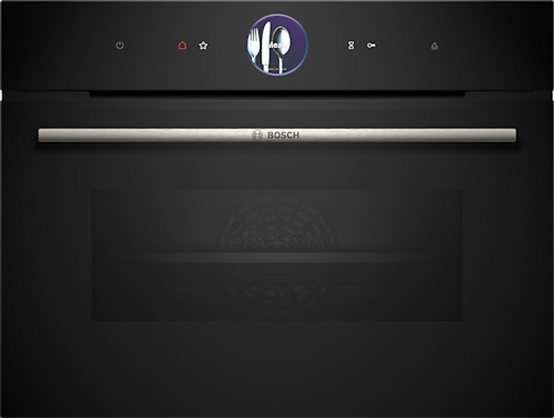 BOSCH Dampfbackofen Serie 8 »CSG7361B1«, mit Teleskopauszug nachrüstbar, Ai günstig online kaufen