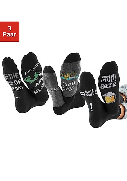 H.I.S Socken (Packung, 3-Paar) mit Bier günstig online kaufen