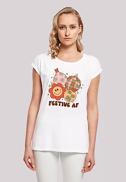 F4NT4STIC T-Shirt "Festive AF Weihnachten Tree Balls", Premium Qualität, We günstig online kaufen