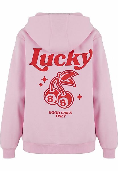 Miss Tee Kapuzenpullover "Miss Tee Lucky Cherry Ladies Fluffy Hoody" günstig online kaufen