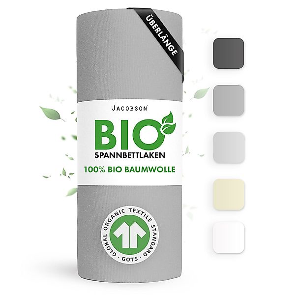 Jacobson Spannbettlaken BIO, Jersey Spannbetttuch, Bettlaken günstig online kaufen
