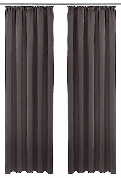 my home Gardine »SOLA« Kräuselband 1 Stk. tlg. Breite:130 cm, 1 Schal, einf günstig online kaufen