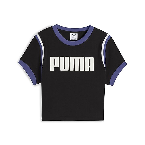 PUMA T-Shirt FUTURE.PUMA.ARCHIVE Kurzes figurbetontes T-Shirt günstig online kaufen