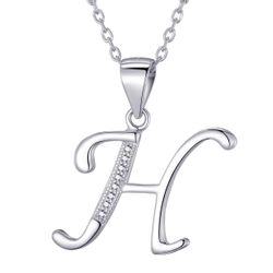 Morella Kette mit Anhänger Buchstabenkette Halskette günstig online kaufen
