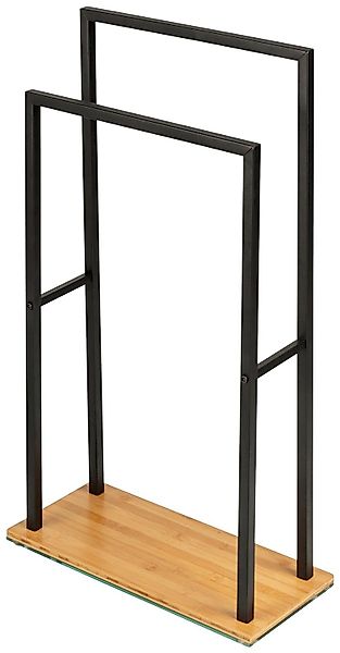 WENKO Handtuchständer Bambusa, BxTxH: 46x80x20 cm günstig online kaufen