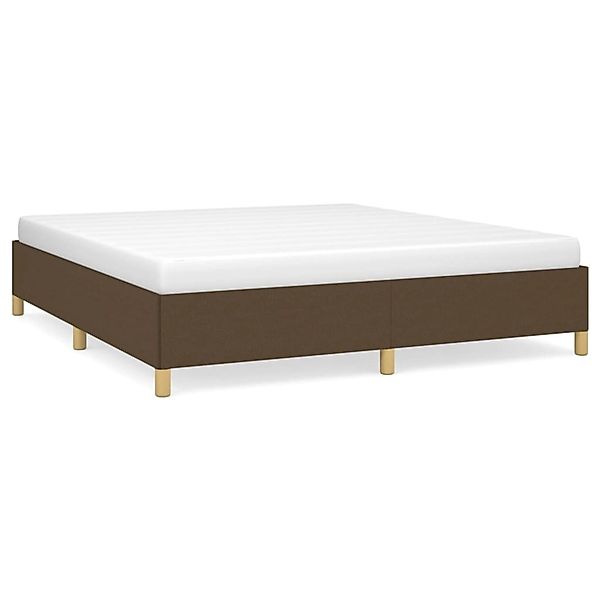 vidaXL Boxspringbett Dunkelbraun 180x200 cm Stoff1395044 günstig online kaufen