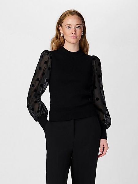 Y.A.S Rundhalspullover YASDOTME LS KNIT PULLOVER S. NOOS günstig online kaufen