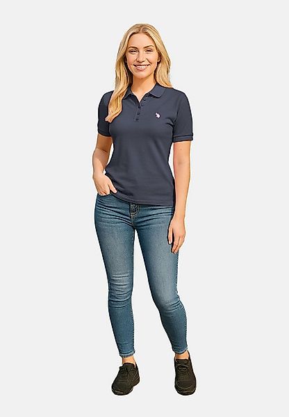 U.S. Polo Assn. Poloshirt USSiirena – Damen Classic Fit kurzarm mit Logo-St günstig online kaufen