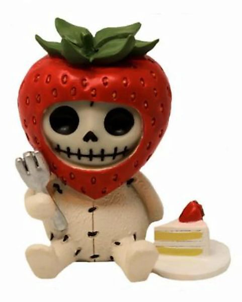 Kleine Strawberry Furrybones Figur - Skelettfigur als Sammelfigur Dekofigur günstig online kaufen