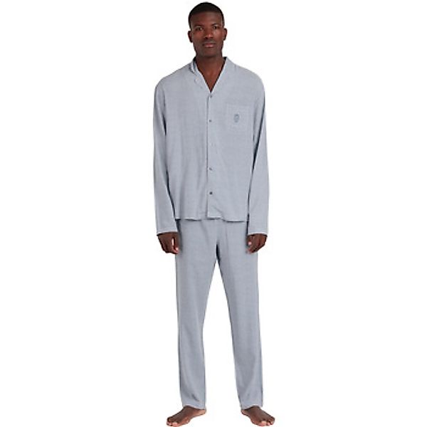 Admas  Pyjamas/ Nachthemden Pyjama Hausanzug Hose Hemd Langarmshirt Classic günstig online kaufen