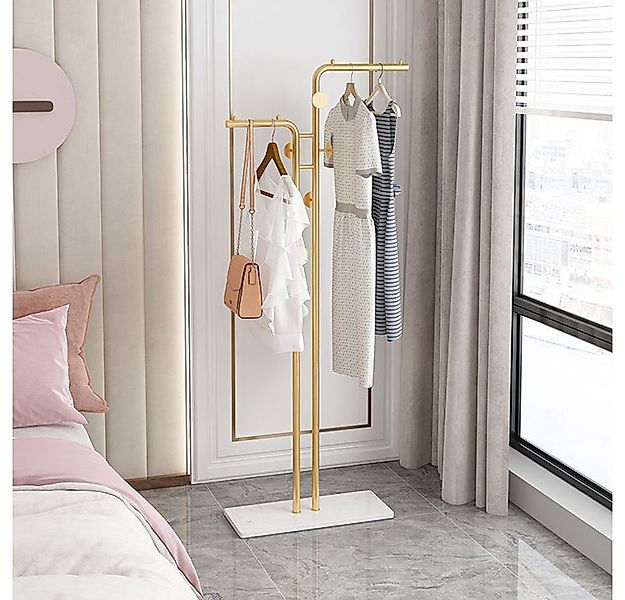 NUODWELL Kleiderständer Garderobenständer Marmor, freistehend Kleiderstände günstig online kaufen