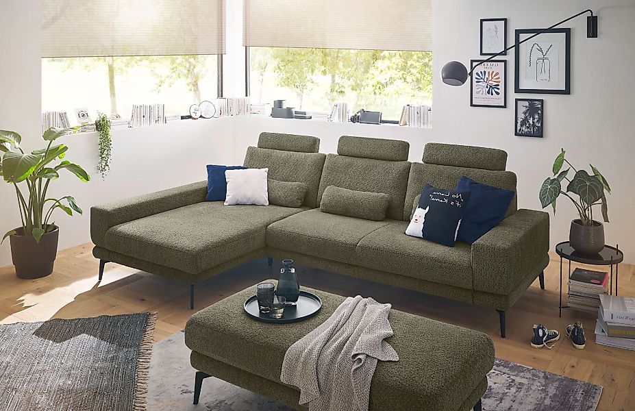 set one by Musterring Ecksofa "SO 3600, inkl motor. Sitztiefenverstellung, günstig online kaufen