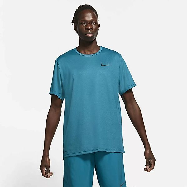 Nike Pro Dri Fit Hyper Dry Kurzarm T-shirt XL Obsidian / Green Abyss / Heat günstig online kaufen
