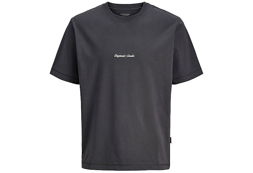 Jack & Jones Rundhalsshirt Jack&Jones T-Shirt grau Übergröße JORNORREBRO günstig online kaufen