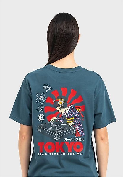 Oldskull T-Shirt Asian Neon Djane Logo Graphic Traditionelles fernöstliches günstig online kaufen