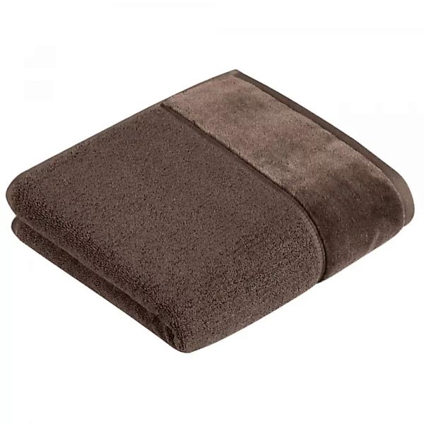 Vossen Handtücher Pure - Farbe: toffee - 6810 - Waschhandschuh 16x22 cm günstig online kaufen