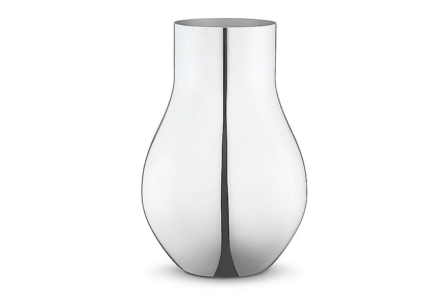 Georg Jensen Dekovase Cafu Edelstahl Mittel günstig online kaufen
