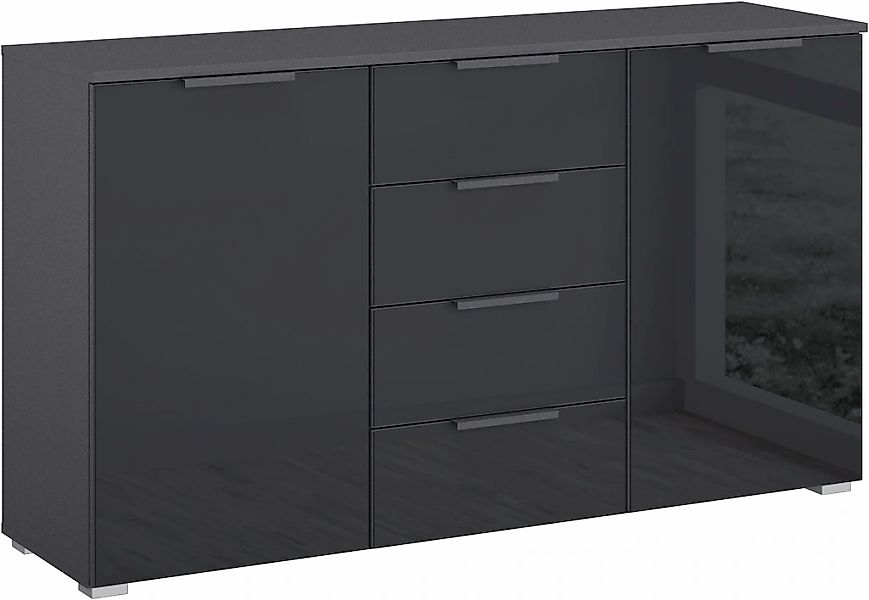 rauch Schubkastenkommode "Sideboard Kommode Kombikommode KOLUNA mit Glasfro günstig online kaufen