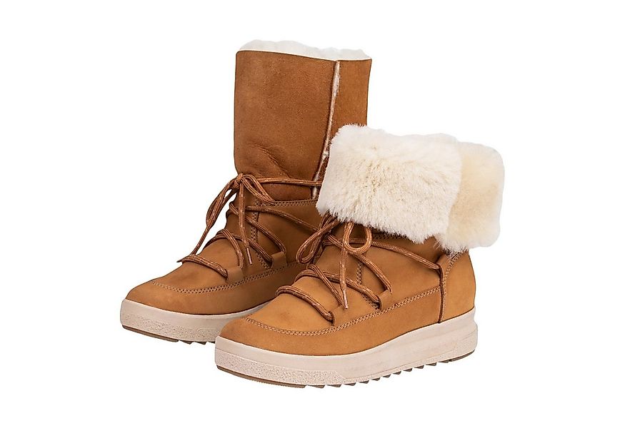 Pomar Lappi GTX (Nubukleder, Lammfell) hellbraun Damen Winterstiefel günstig online kaufen