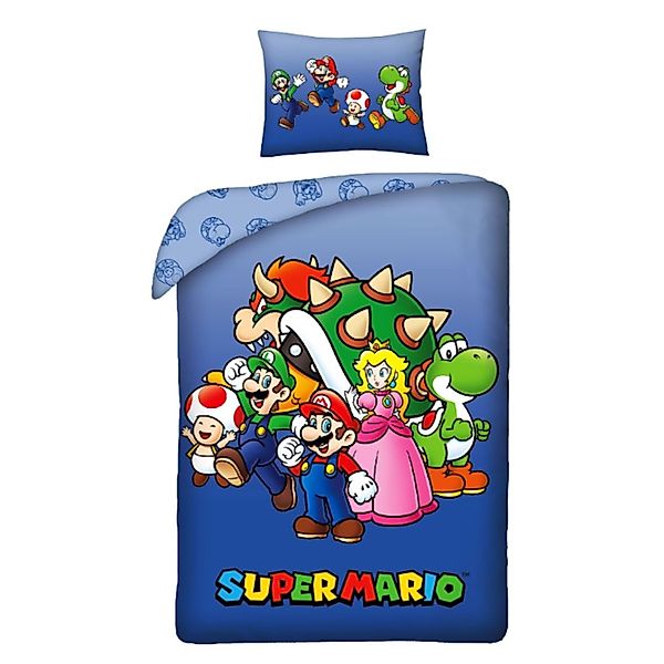 Super Mario Bettwäsche – Bettbezug 140x200 günstig online kaufen