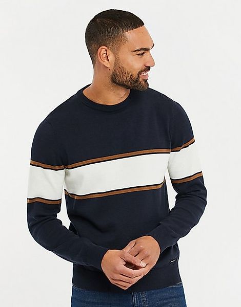 Threadbare Rundhalspullover THB Jumper Crew Greenwich im tollen Streifen-De günstig online kaufen